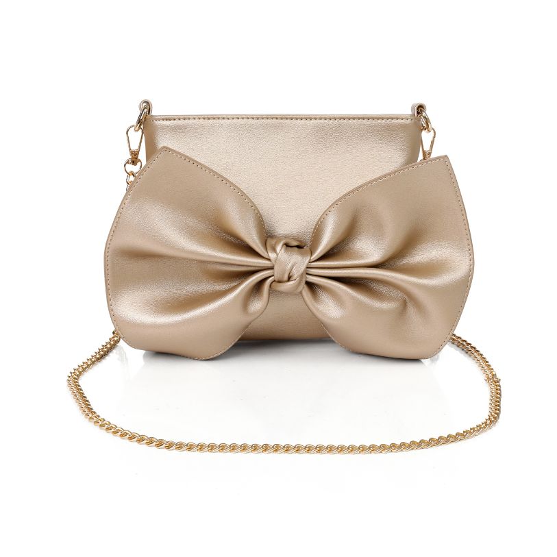 エンチャンテッドガーデン　ゴールドリボンバッグ